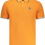 NORTH SAILS MEN'S SHORT-SLEEVE POLO SHIRT, ORANGE