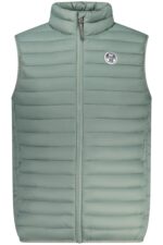 NORTH SAILS MEN'S GREEN SLEEVELESS JACKET