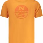 NORTH SAILS MEN'S SHORT-SLEEVE T-SHIRT ORANGE