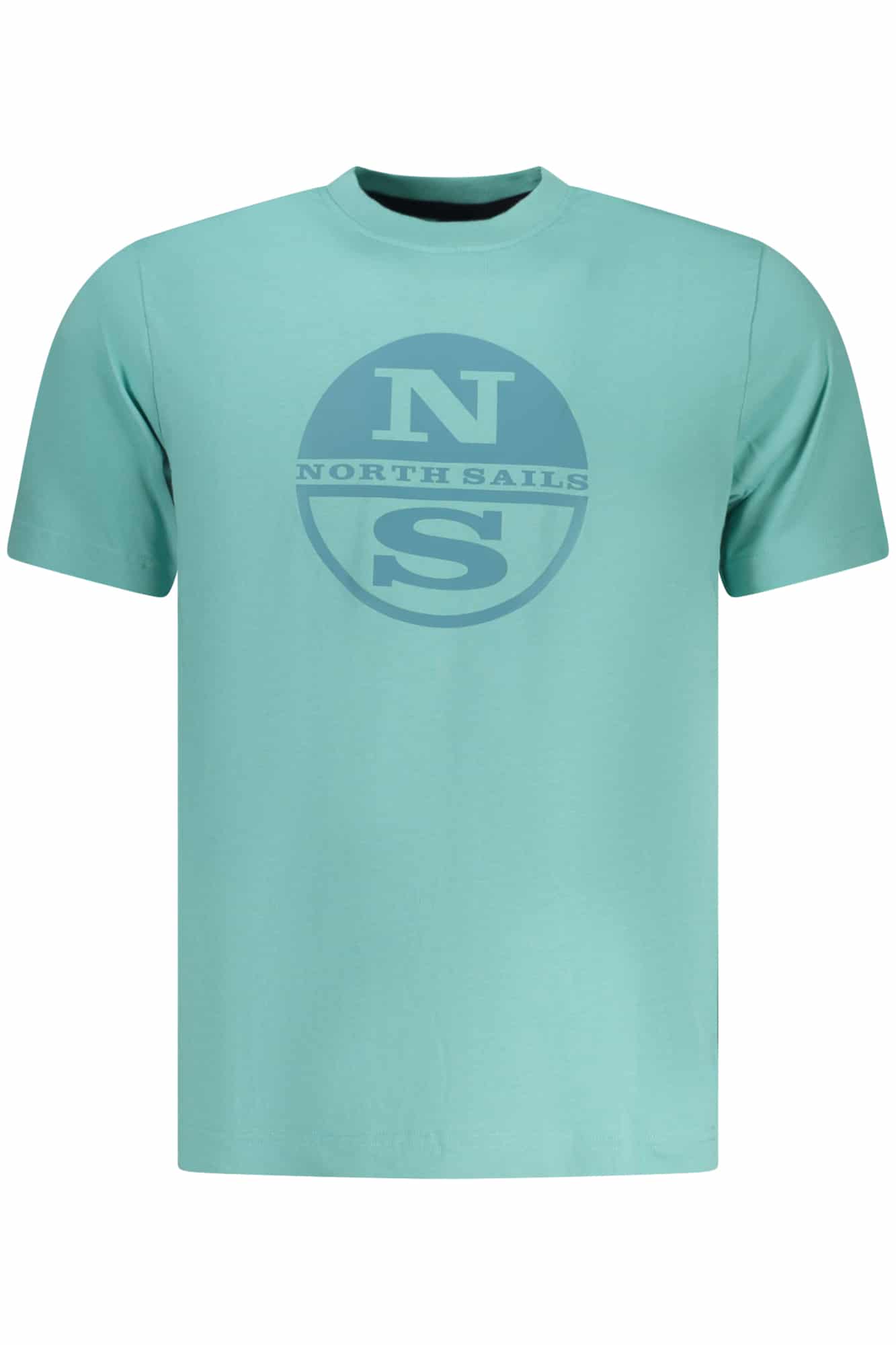 northsailst-shirtmanichecorteuomoazzurro_1 NORTH SAILS MEN'S SHORT-SLEEVED T-SHIRT, BLUE - Image 1