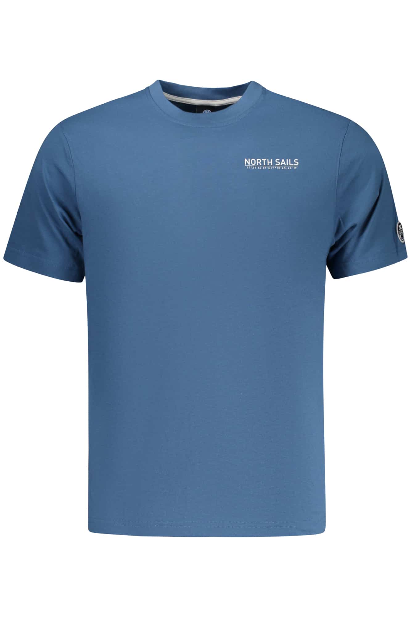 northsailst-shirtmanichecorteuomoblu_1 NORTH SAILS MEN'S SHORT-SLEEVED T-SHIRT, BLUE - Image 1