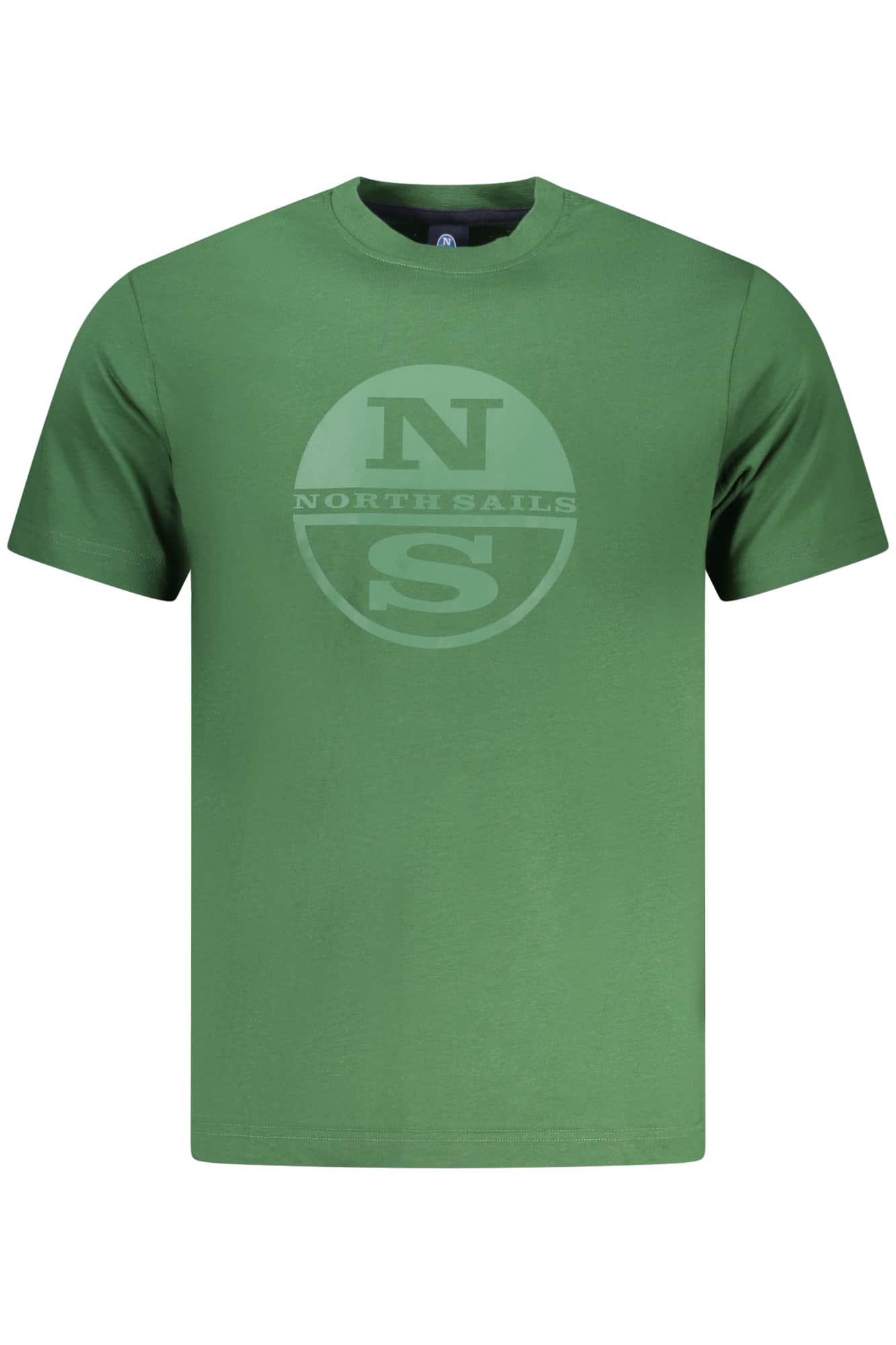 northsailst-shirtmanichecorteuomoverde_1 NORTH SAILS MEN'S SHORT-SLEEVED T-SHIRT GREEN - Image 1