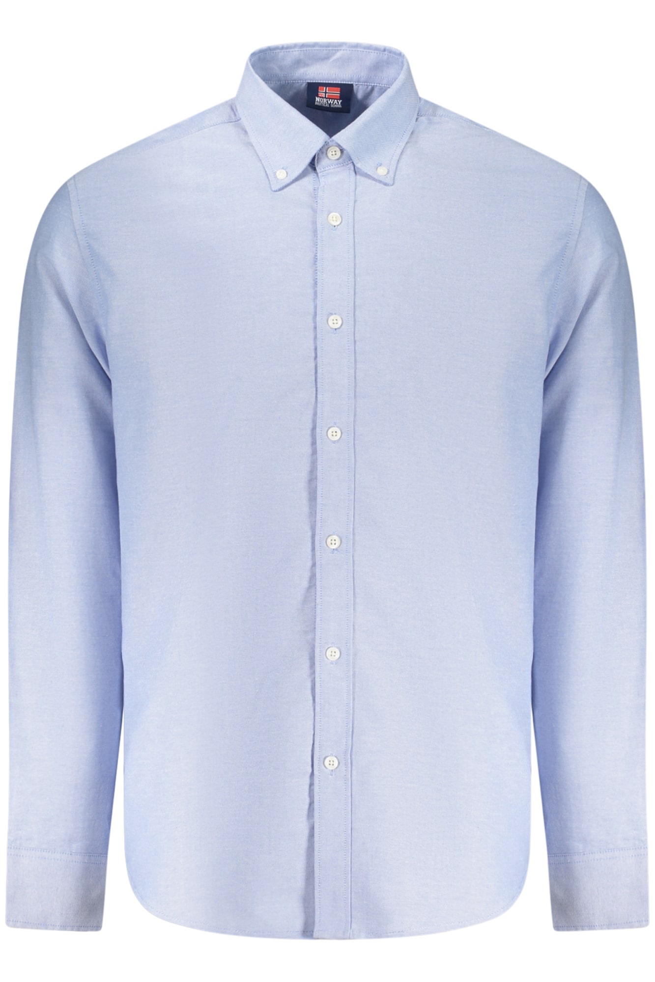 norway1963camiciamanichelungheuomoazzurro_1 NORWAY 1963 MEN'S LONG-SLEEVED SHIRT, BLUE - Image 1