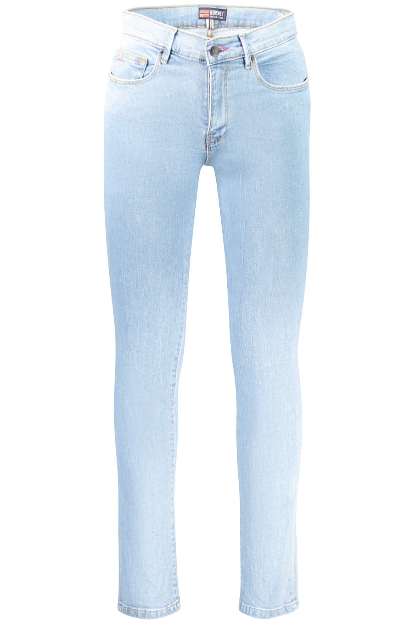 norway1963jeansdenimuomoazzurro_1 NORWAY 1963 MEN'S DENIM JEANS, BLUE - Image 1