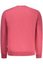 PEPE JEANS MEN'S RED ZIP-UP SWEATSHIRT - Image 2