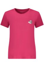 PEPE JEANS WOMEN'S SHORT-SLEEVED T-SHIRT, RED