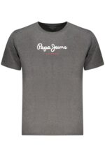 PEPE JEANS MEN'S SHORT-SLEEVED T-SHIRT, GREY