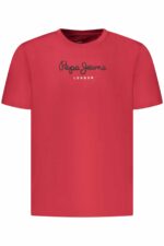 PEPE JEANS MEN'S SHORT-SLEEVED T-SHIRT, RED