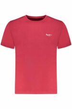 PEPE JEANS MEN'S SHORT-SLEEVED T-SHIRT, RED