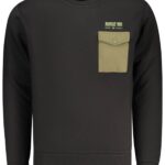 RIFLE MEN'S BLACK ZIP-UP SWEATSHIRT
