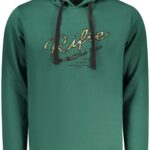 RIFLE MEN'S ZIP-UP SWEATSHIRT GREEN