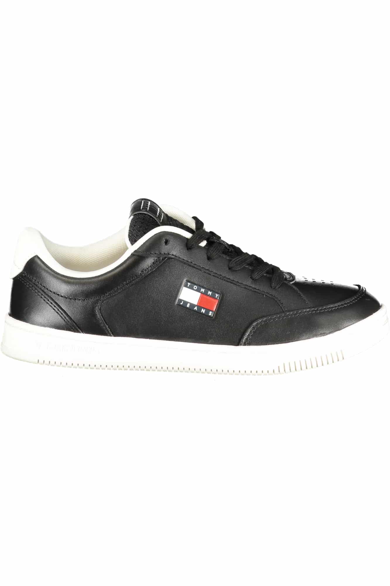 tommyhilfigercalzaturasportivauomonero_1 TOMMY HILFIGER MEN'S BLACK SPORTS SHOES - Image 1
