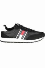 TOMMY HILFIGER MEN'S BLACK SPORTS SHOES