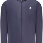 US GRAND MEN'S BLUE ZIP-UP SWEATSHIRT