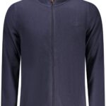 US GRAND MEN'S BLUE ZIP-UP SWEATSHIRT