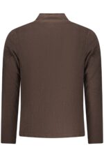 US GRAND MEN'S BROWN ZIP-UP SWEATSHIRT - Image 2