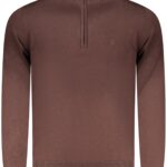 COVERI MOVING MEN'S BROWN SWEATER