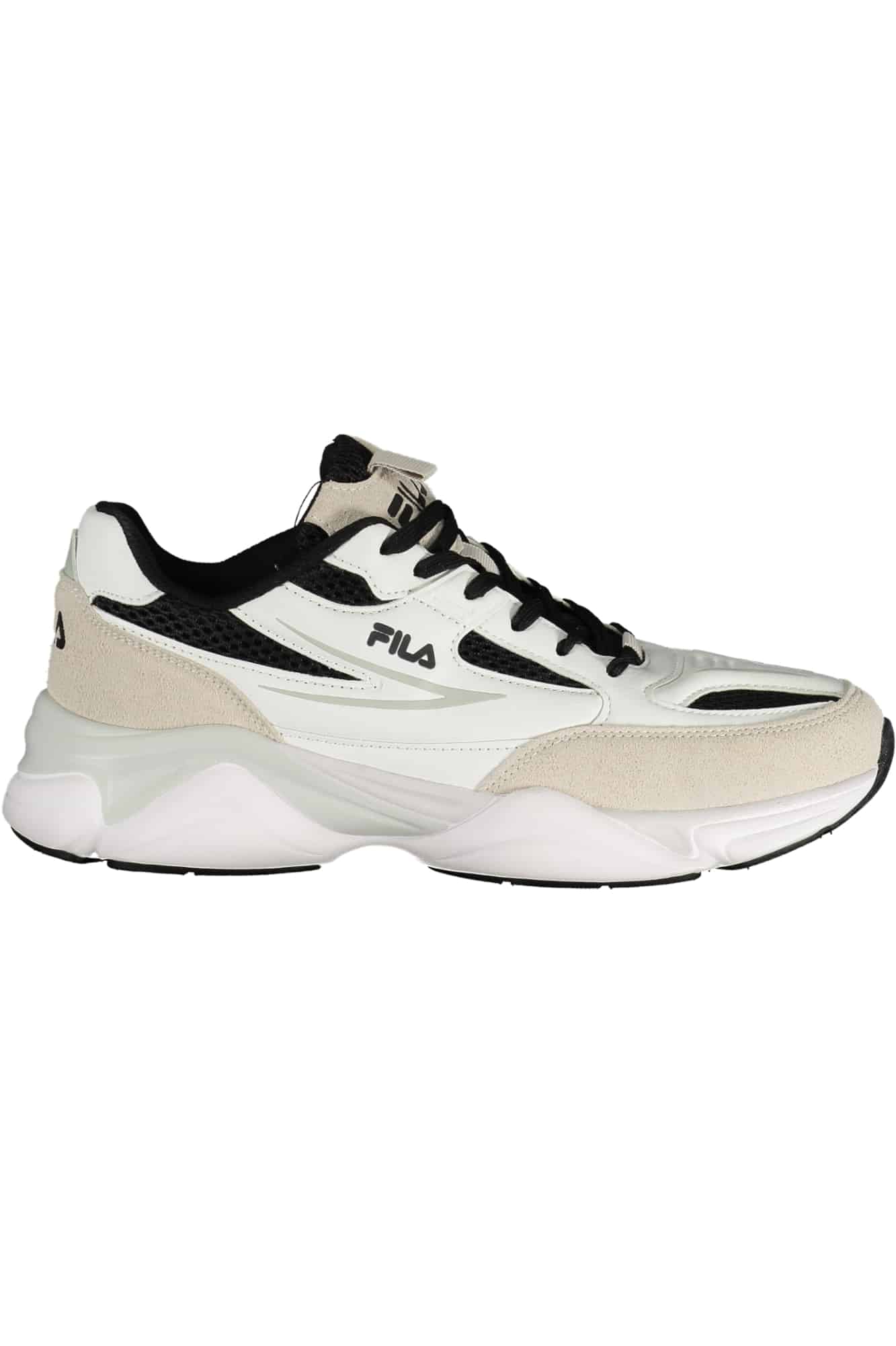 filacalzaturasportivauomobianco_1 FILA MEN'S WHITE SPORTS SHOES - Image 1