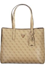 GUESS JEANS WOMEN'S BEIGE BAG