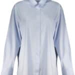 GUESS JEANS WOMEN'S LONG-SLEEVED SHIRT, BLUE