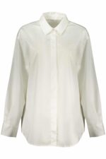 GUESS JEANS WOMEN'S LONG-SLEEVED SHIRT WHITE