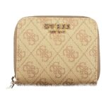 GUESS JEANS WOMEN'S BEIGE WALLET