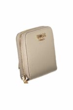 GUESS JEANS WOMEN'S BEIGE WALLET - Image 3
