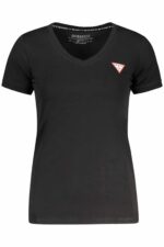 GUESS JEANS SHORT SLEEVE T-SHIRT WOMEN BLACK