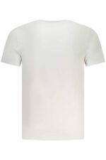 GUESS JEANS MEN'S SHORT-SLEEVED T-SHIRT WHITE - Image 2