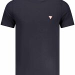 GUESS JEANS MEN'S SHORT-SLEEVED T-SHIRT BLUE