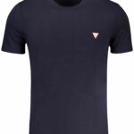 GUESS JEANS SHORT SLEEVE T-SHIRT MEN BLUE
