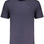 GUESS JEANS SHORT SLEEVE T-SHIRT MEN BLUE