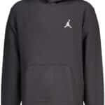 JORDAN KIDS' BLACK ZIP-UP SWEATSHIRT