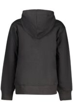 JORDAN KIDS' BLACK ZIP-UP SWEATSHIRT - Image 2