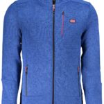 NORWAY 1963 MEN'S BLUE ZIP-UP SWEATSHIRT