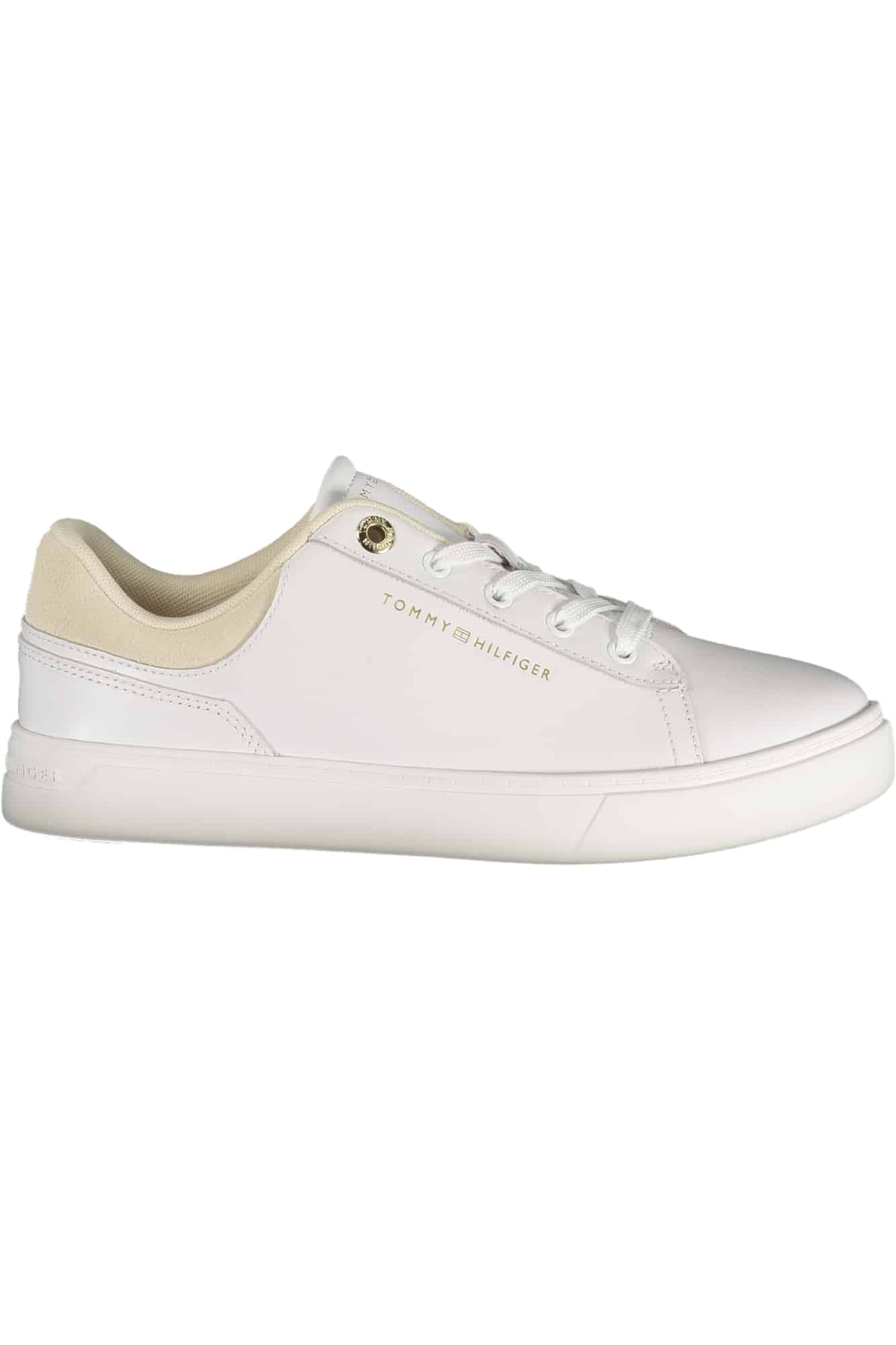 tommyhilfigercalzaturasportivadonnabianco_1 TOMMY HILFIGER WOMEN'S WHITE SPORTS SHOES - Image 1