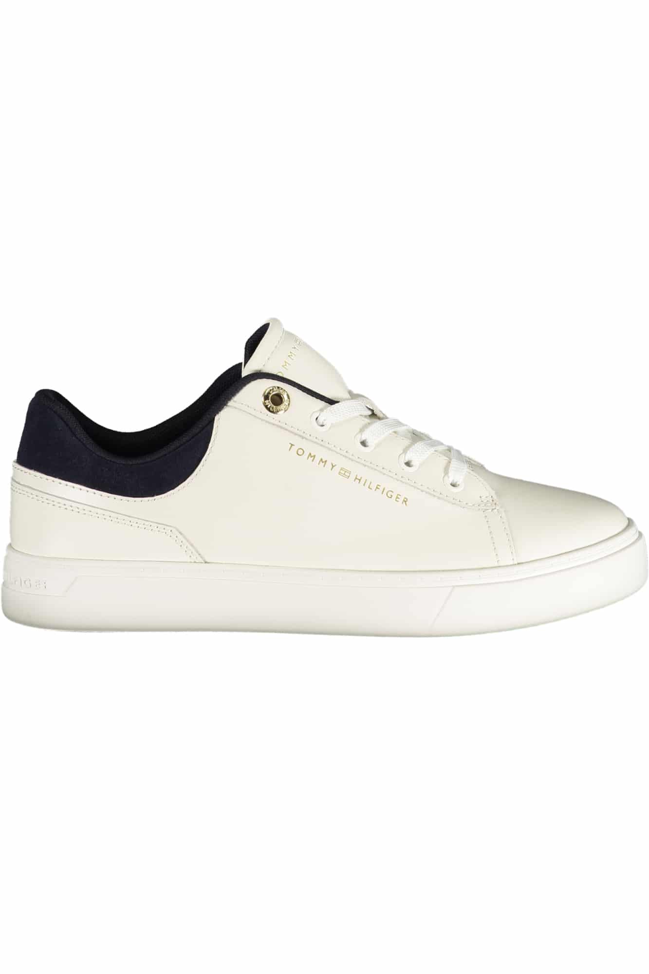 tommyhilfigercalzaturasportivadonnabianco_1 TOMMY HILFIGER WOMEN'S WHITE SPORTS SHOES - Image 1