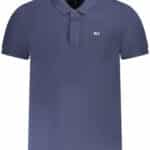 TOMMY HILFIGER MEN'S SHORT-SLEEVE POLO SHIRT, BLUE