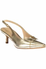 TWINSET WOMEN'S GOLD SANDALS - Image 2