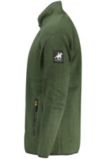 US GRAND MEN'S GREEN ZIP-UP SWEATSHIRT - Image 3