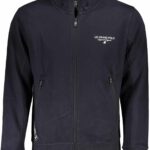 US GRAND MEN'S BLUE ZIP-UP SWEATSHIRT