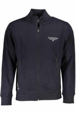 US GRAND MEN'S BLUE ZIP-UP SWEATSHIRT