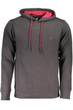 US GRAND MEN'S GRAY ZIP-UP SWEATSHIRT