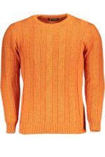 US GRAND MEN'S ORANGE SWEATER