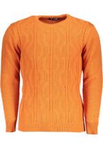 US GRAND MEN'S ORANGE SWEATER