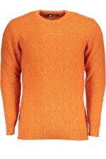 US GRAND MEN'S ORANGE SWEATER