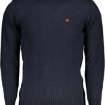 US GRAND MEN'S BLUE SWEATER