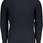 US GRAND MEN'S BLUE SWEATER
