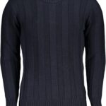 US GRAND MEN'S BLUE SWEATER