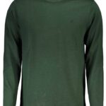 US GRAND MEN'S LONG-SLEEVED GREEN T-SHIRT